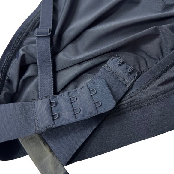 SKIMS Jelly Sheer Seamed Triangle‎ Bralette Steel Blue 4X - Picture 7 of 10